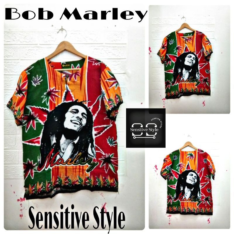 Jual Baju Bob Marley vincentt Pria Wanita Terbaru (Unisex) | Shopee ...