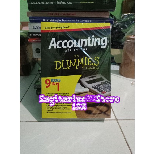 Jual Buku accounting all in one For Dummies By epstein Shopee Indonesia