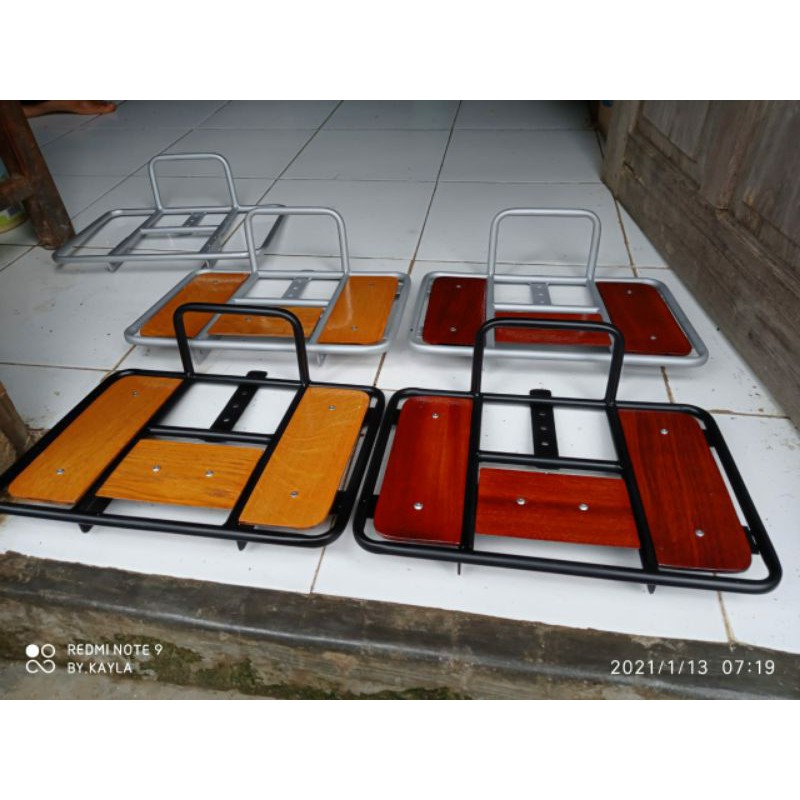 Jual Front rack wooden /rak depan sepeda mtb fixie sepeda lipat terbaru ...