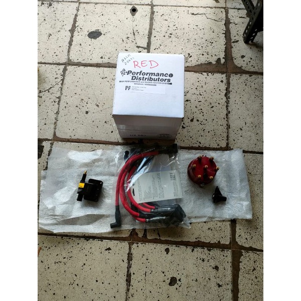 Jual DUI performance distributors firepower ignition koil coil kit Jeep
