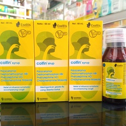 Jual COLFIN SIRUP 60 ML (MERINGANKAN GEJALA-GEJALA FLU SEPERTI DEMAM ...