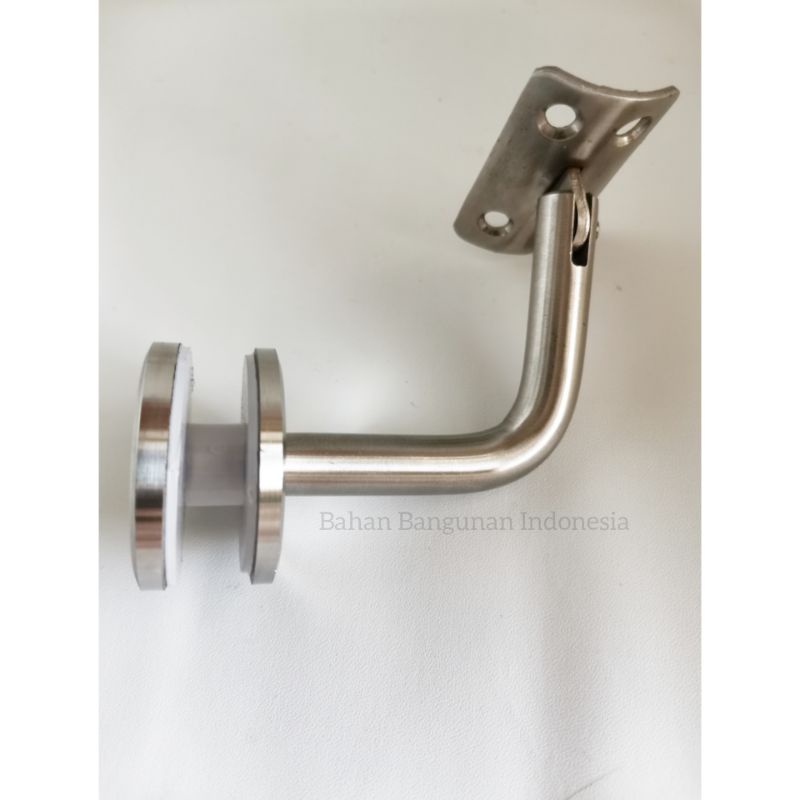 Jual Tree Am Pm Bracket Handrail Kaca Stainless 60X60 Mm Railing Tangga ...