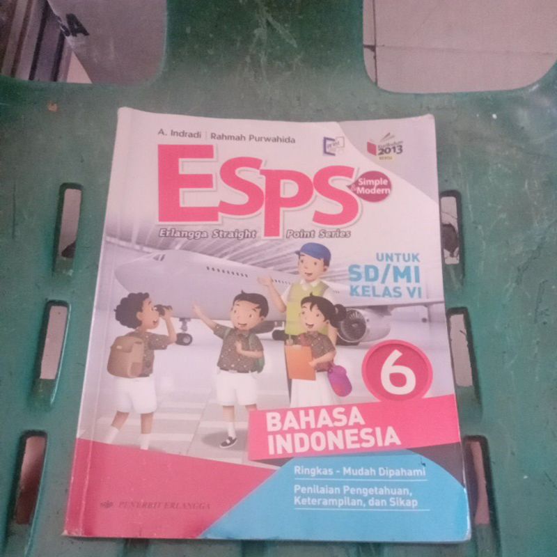 Jual Buku Esps Bahasa Indonesia Kelas 6 Sd | Shopee Indonesia