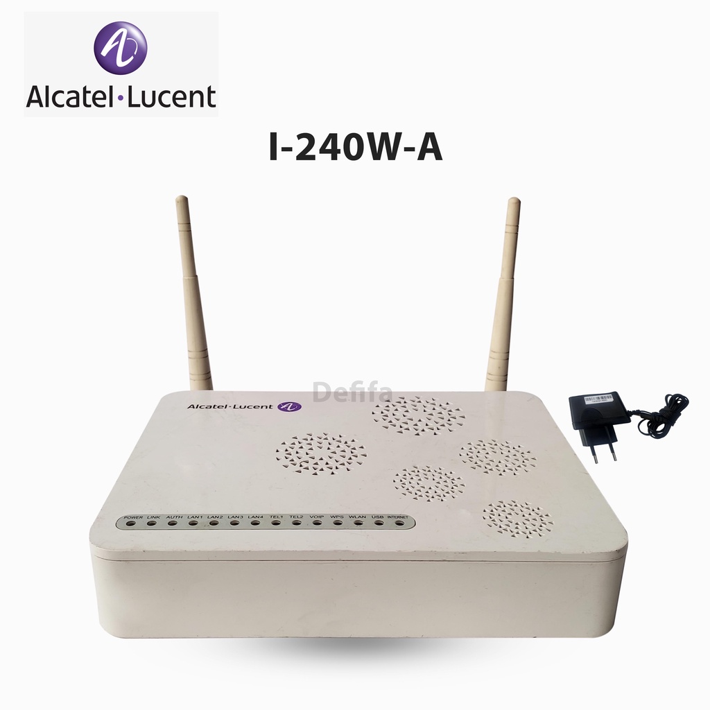 Jual Router ONT Alcatel Lucent I-240W-A GPON WIFI WIRELESS | Shopee ...