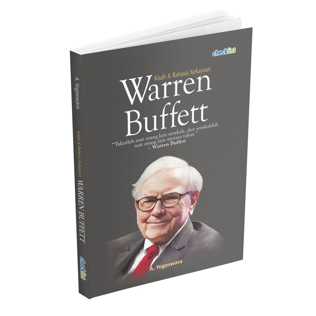 Jual Buku Motivasi Biografi Kisah And Rahasia Kekayaan Warren Buffett Shopee Indonesia 