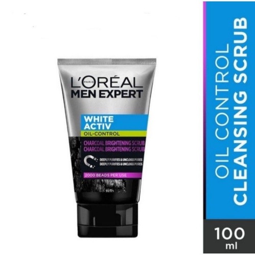 Jual 100 Ml Loreal Loreal Paris Men Expert White Activ Oil Control Charcoal Brightening Scrub 8975