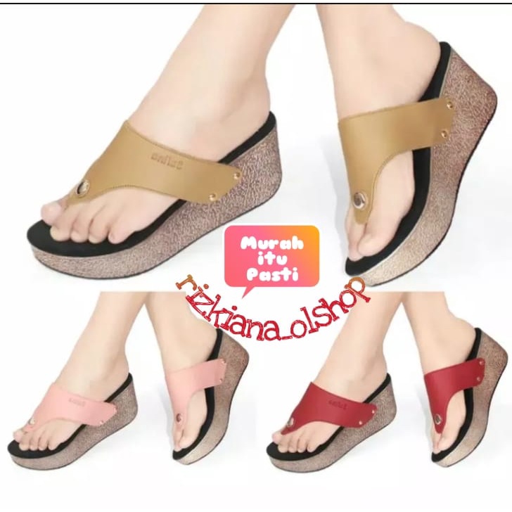 Sandal wedges di shopee store