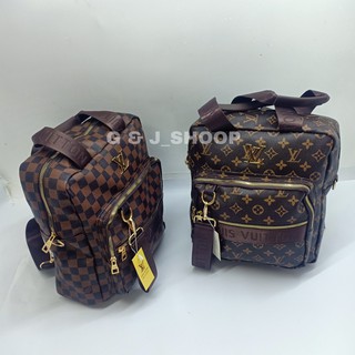 Ahzalya_bagstore_kediri - Ready Tas Ransel LV UK 34x39 Bahan kulit Tebal  Harga 165.000 . . . . #ahzalyastore @jual.tas.import.kediri Wa CS : 0852  5955 9090 (ada grup reseller & dropship) Toko 