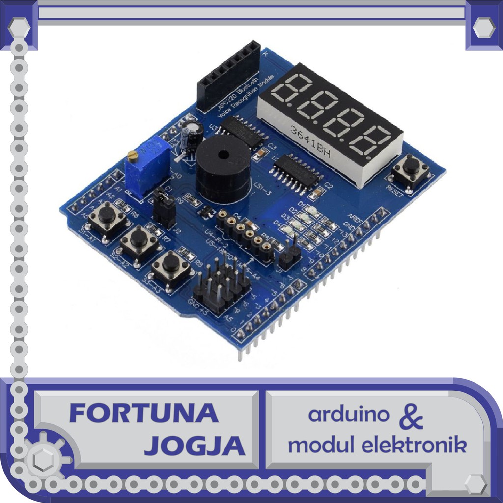 Jual Multi Function Shield Expansion Board Arduino | Shopee Indonesia