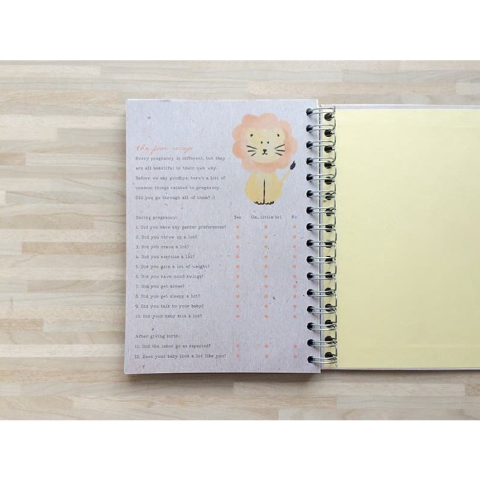 Jual Buku Catatan Kehamilan Dear Baby Pregnancy And Baby Journal 096