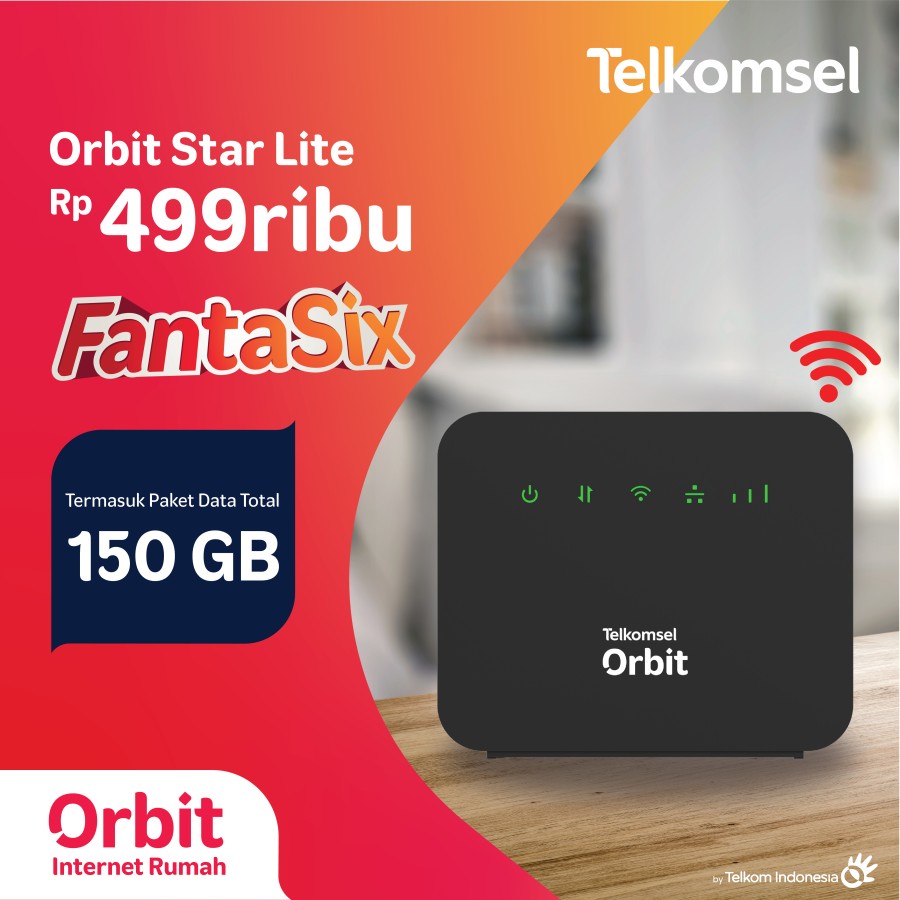 Jual Telkomsel Orbit Star Lite Modem WiFi 4G | Shopee Indonesia