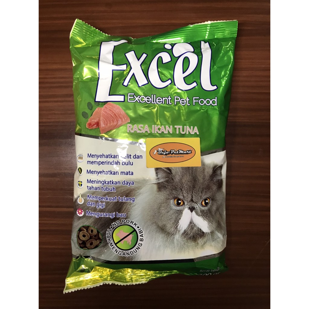 Jual Excel 500GR FRESHPACK CAT FOOD EXCEL UNGU HIJAU KUNING ORANGE ...