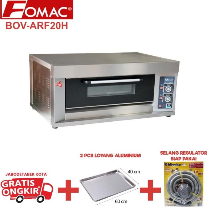 Jual Oven Fomac Bov Arf H Deck Tray Oven Bakery Roti Oven Gas Fomac Shopee Indonesia