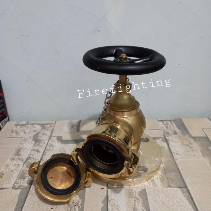 Jual Hydrant Valve Angle Valve 2" Nakajima Coupling Pemadam | Shopee ...