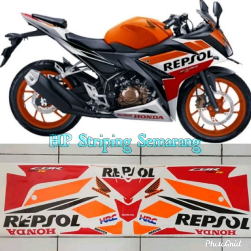 Jual Striping Honda Cbr Facelift Repsol Shopee Indonesia