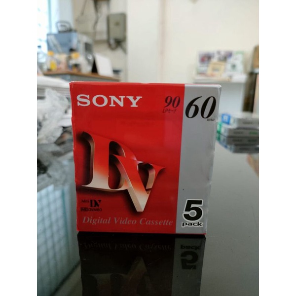 Jual KASET MINI DV SONY ISI 5 PACK Shopee Indonesia