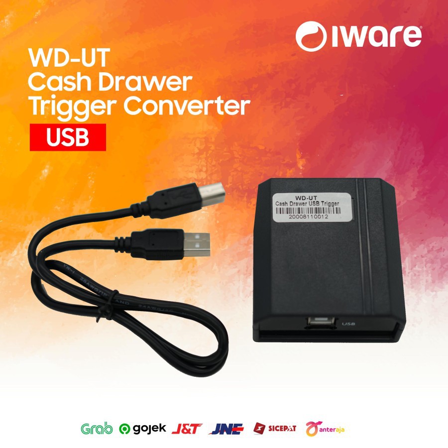Jual Barcodia USB Cash Drawer Trigger Iware PRJ-COV-RS Converter RJ11 ...