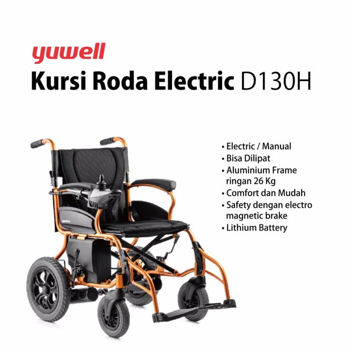 Jual Kursi Roda Elektrik D H Yuwell Oj Shopee Indonesia