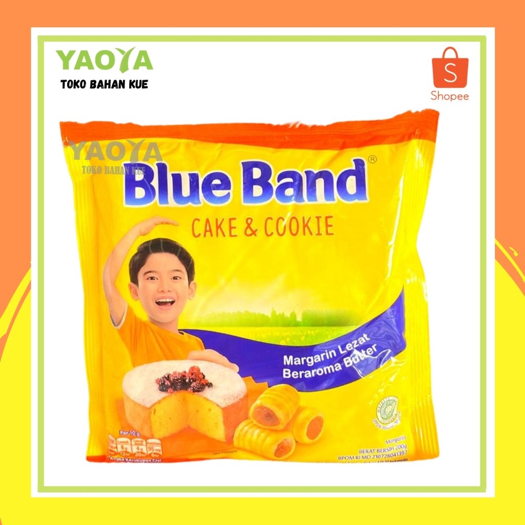Jual BLUE BAND CAKE AND COOKIE 200G Shopee Indonesia
