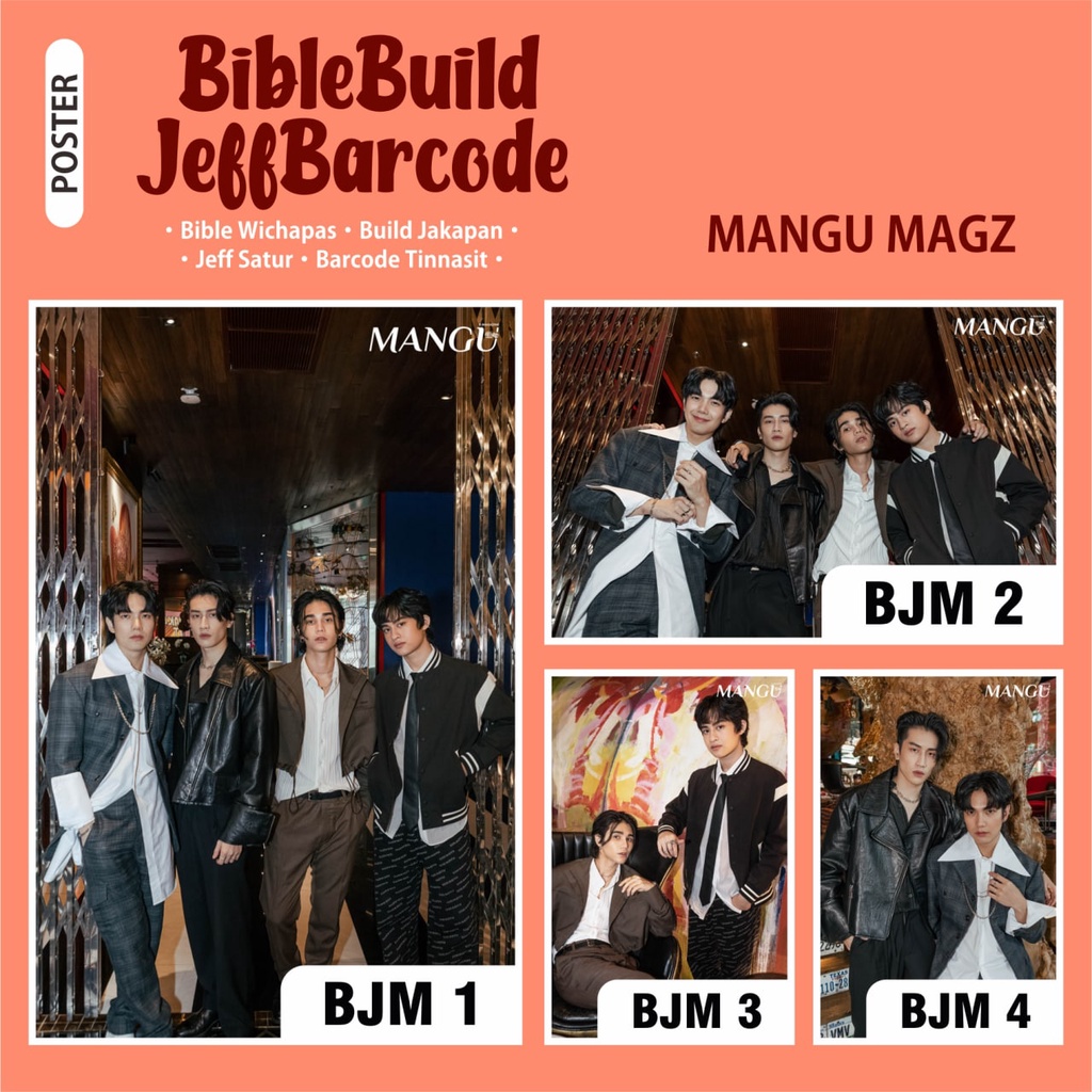 Jual POSTER THAILAND BIBLE BUILD JEFF BARCODE X MANGU MAGZ | Shopee ...