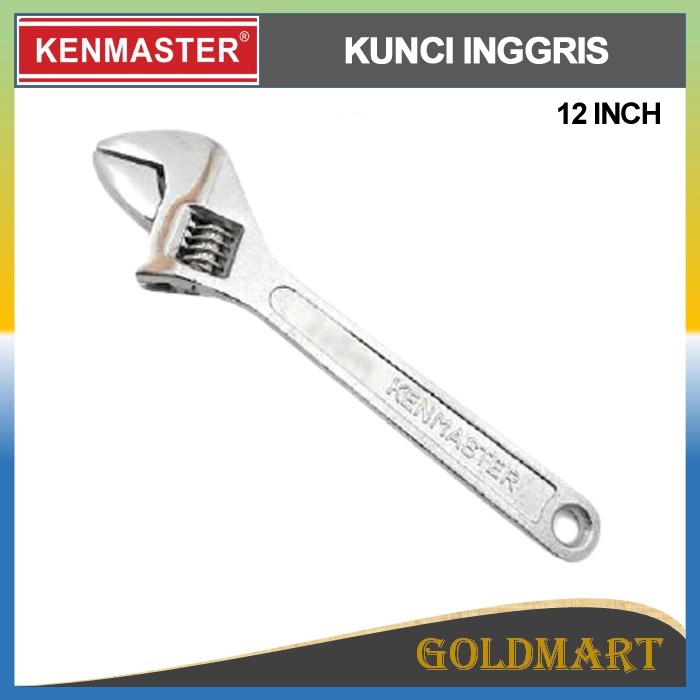 Jual Kunci Inggris 12 inch Original Kenmaster Kunci Bango | Shopee
