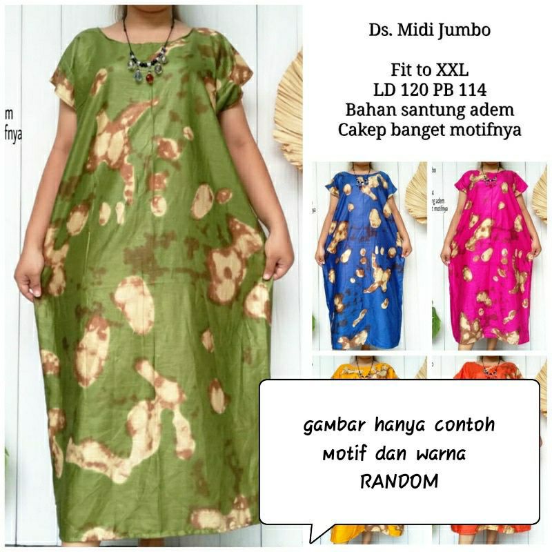 Jual DASTER MIDI JUMBO | Shopee Indonesia