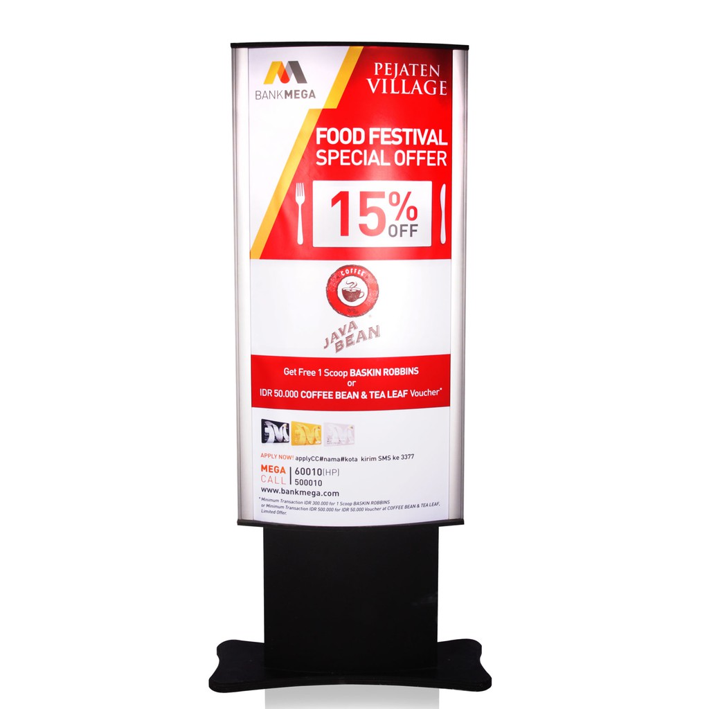 Jual Ellips Pylon / Lightbox / Light box / Display Promosi | Shopee ...