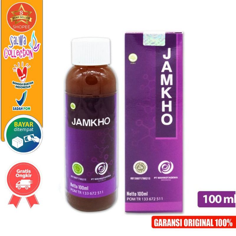 Jual Jamkho Jamu Obat Herbal Kolesterol Asli Original 100 ml | Shopee ...