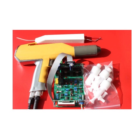 Jual Whole set manual electrostatic powder coating spray gun system ...