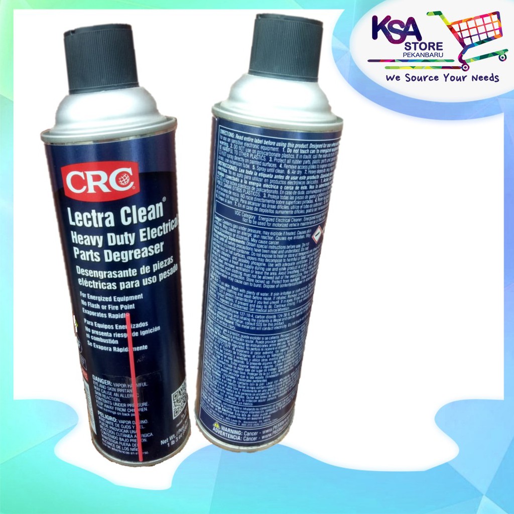 Jual CRC LECTRA CLEAN 19 OZ (02018) HEAVY DUTY ELECTRICAL PARTS ...
