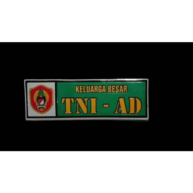 Jual Stiker Timbul Logo Tni Ad Keluarga Besar Ukuran Jumbo Shopee Indonesia 3616