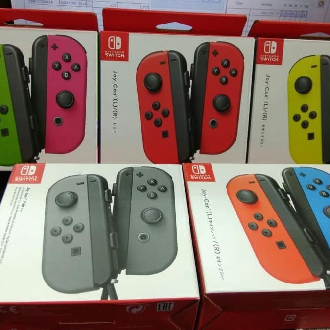 Jual Nintendo Switch Joy-Con Controller (L+R) ORIGINAL Original ...