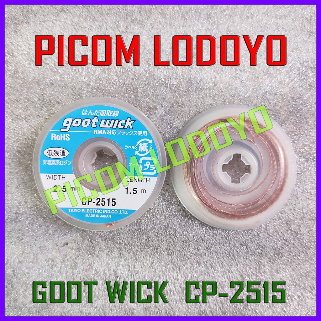 Jual Goot Wick CP2515 Original Desoldering Solder Wick CP 2515