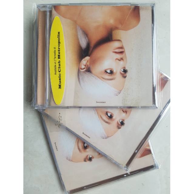 Jual CD ARIANA GRANDE - SWEETENER 2018 IMPORTED SPECIAL PRICE | Shopee ...