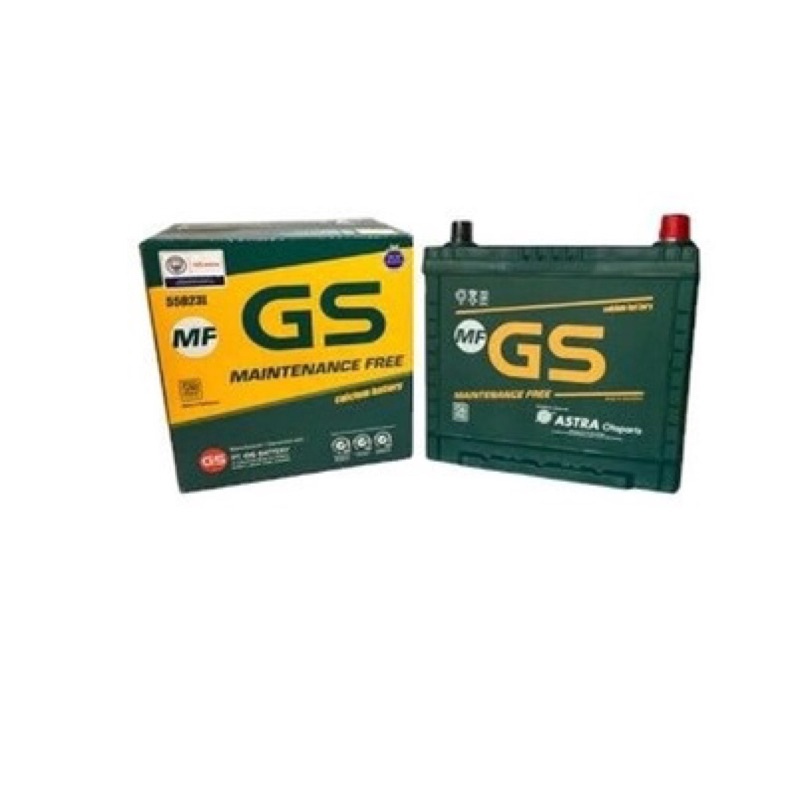 Jual Aki Mobil GS Astra GSMF-55D23L untuk Innova Camry Fortuner Alphard