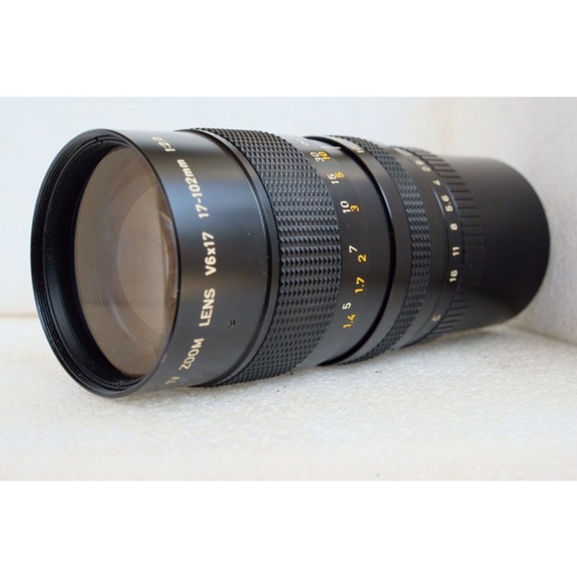 Jual Lensa Canon Tv Zoom 17-102mm f2 mount C rare langka terawat ...