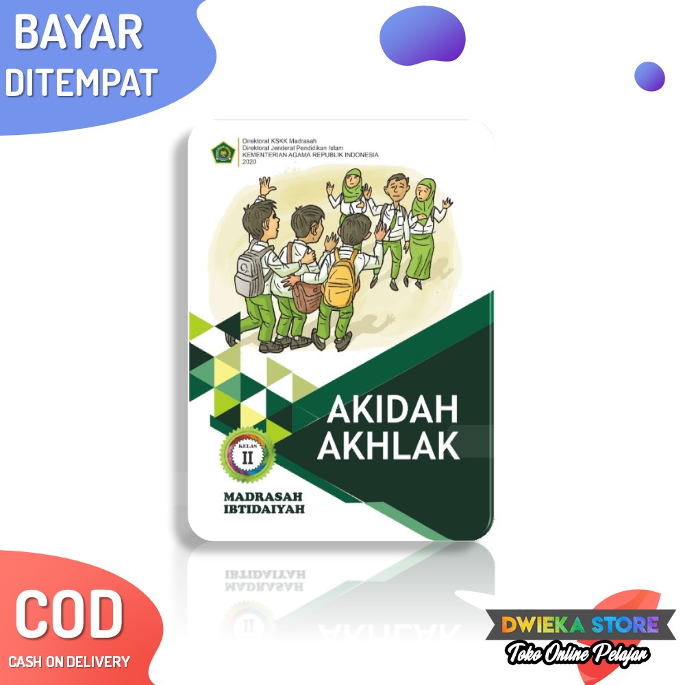 Jual Buku Siswa Akidah Akhlak Kelas 2 MI KEMENAG | Shopee Indonesia