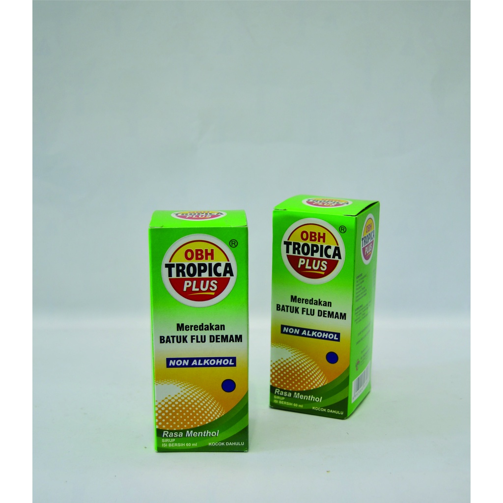 Jual OBH Tropica Plus Sirup / Syrup 60 Ml (Rasa Menthol) | Shopee Indonesia