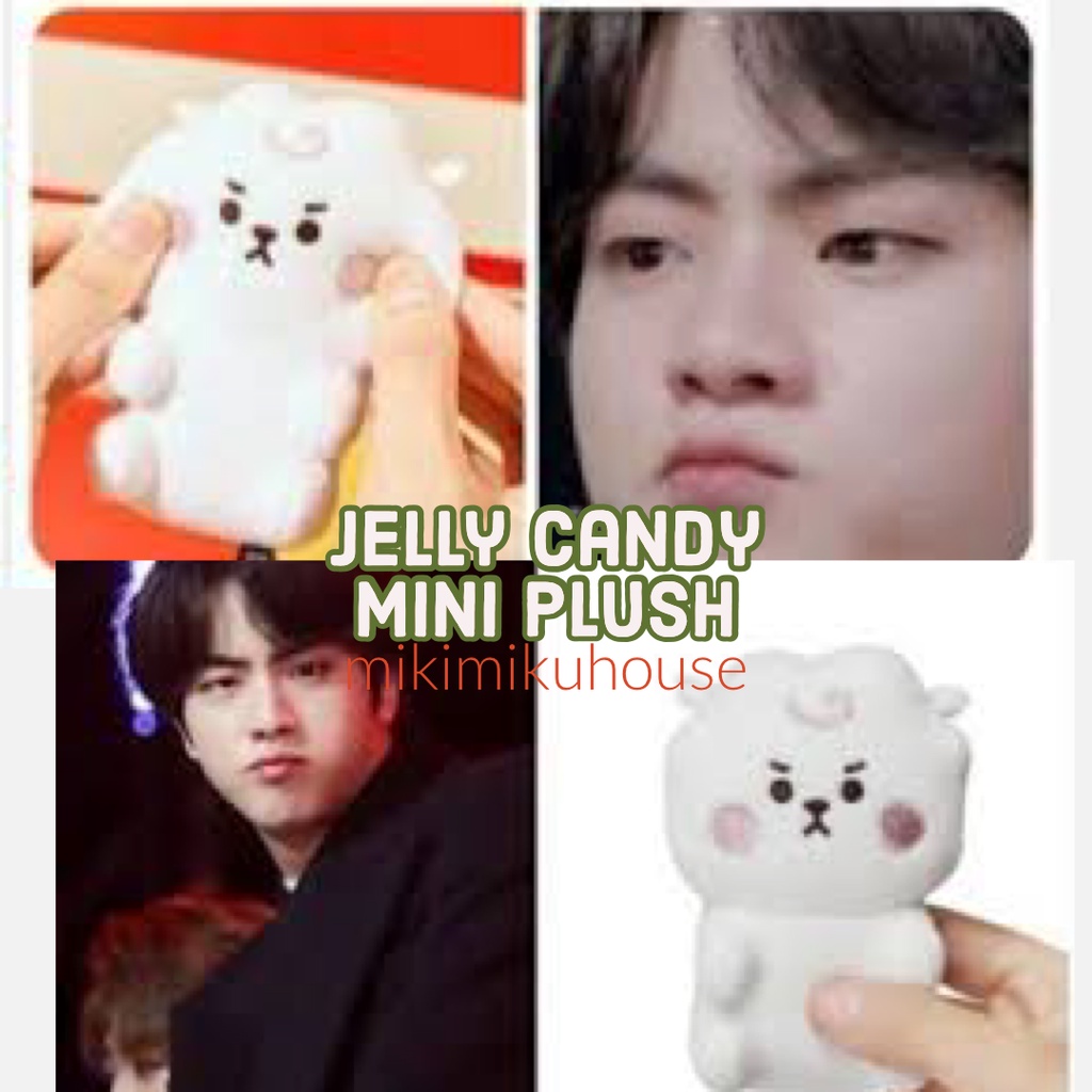 Jual ADA RJ BT21 BABY JELLY CANDY MINI PLUSH BONEKA OFFICIAL CANDIES
