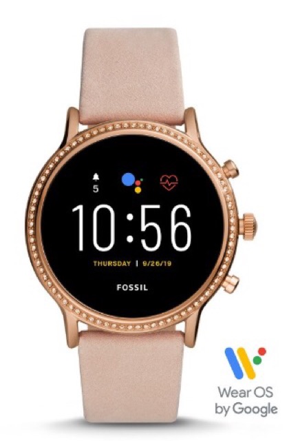 Smartwatch fossil venture hr blush leather ftw6015 store