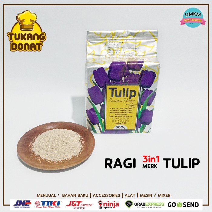 Jual Harga 2021 RAGI TULIP INSTANT YEAST 3IN1, 500gr 1 Pcs | Shopee ...