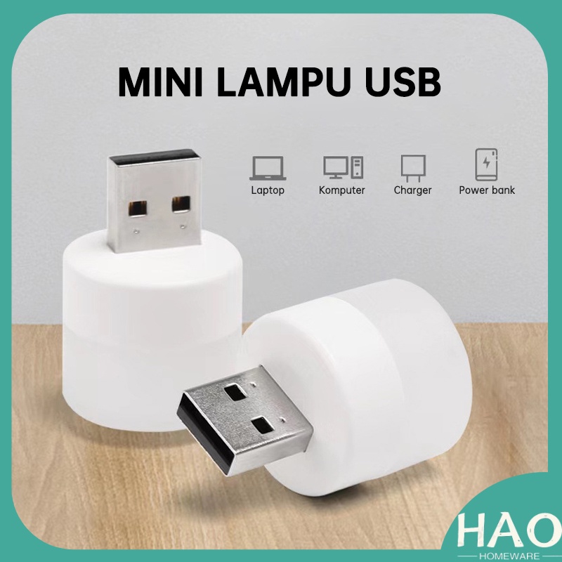 Jual [IZUNA] LAMPU LED USB MINI / MINI USB LIGHT LAMPU TIDUR LAMPU BACA USB  / BOLA LAMPU MINI USB PORT / LAMPU PORTABLE USB