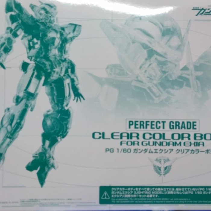 Jual PG Clear Color Body For Gundam Exia / PG Exia Clear | Shopee Indonesia