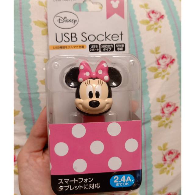 Jual Usb socket charger mobil disney | Shopee Indonesia