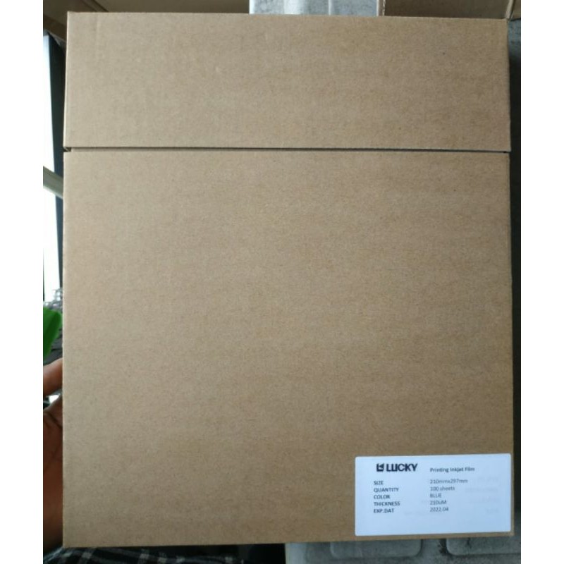 Jual FILM INKJET DIGITAL FILM INJECT FILM A4 INJEKT FILM RONSEN XRAY ...