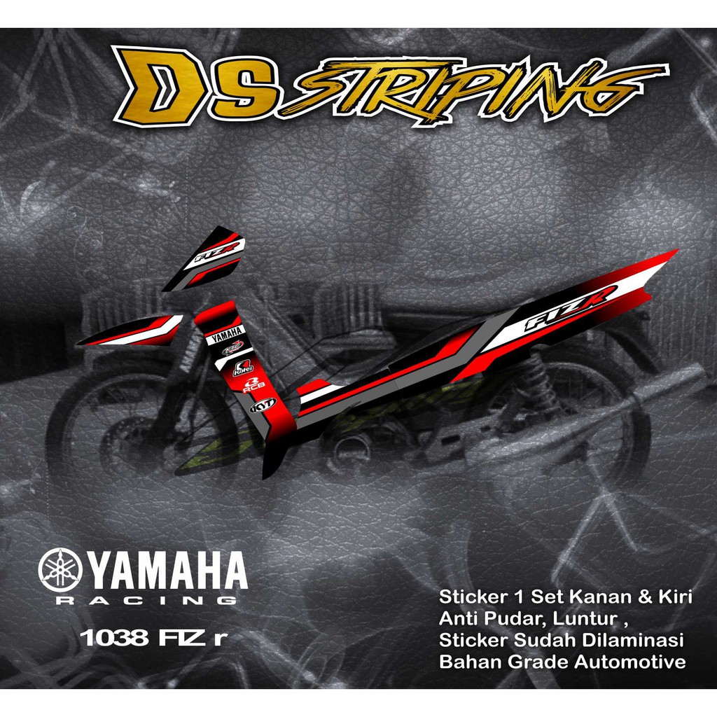Jual STIKER STRIPING fiz r Kode(1038) | Shopee Indonesia