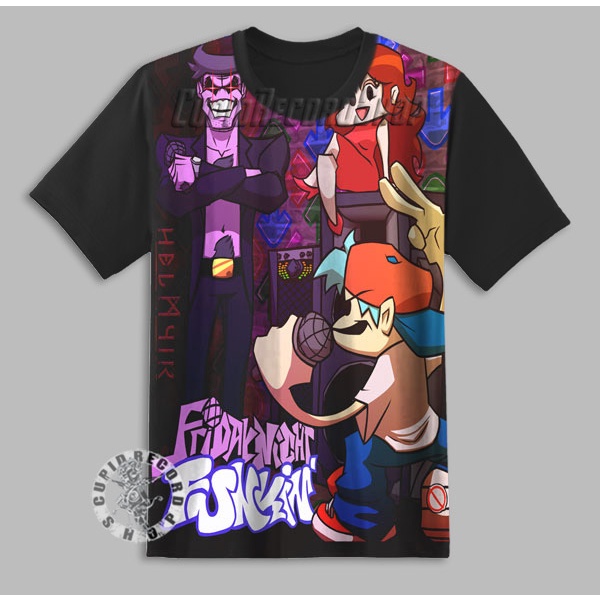 Jual Baju Anak Game Friday Night Funkin FNF Kaos Anak Game Friday Night ...