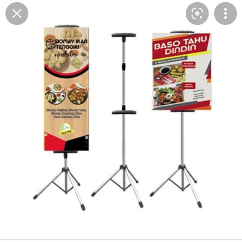 Jual Tripod Banner Aluminium Tripod Alumunium Tripod Sisi