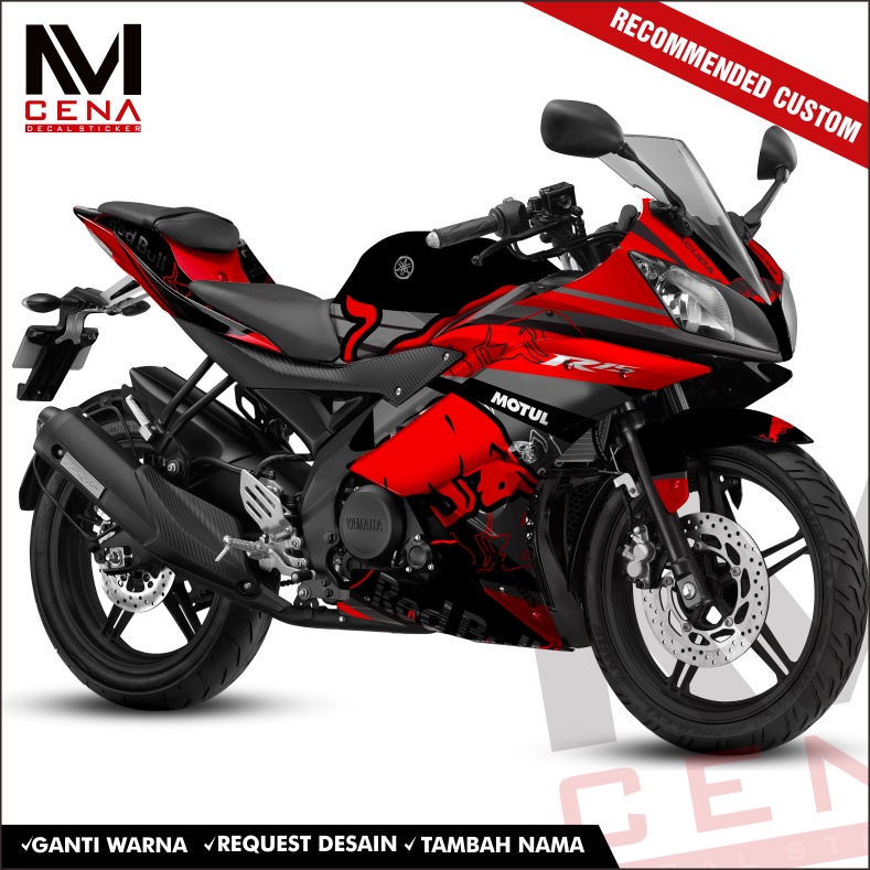 Jual Decal Sticker Stiker Yamaha R V Full Body Custom Decal R V