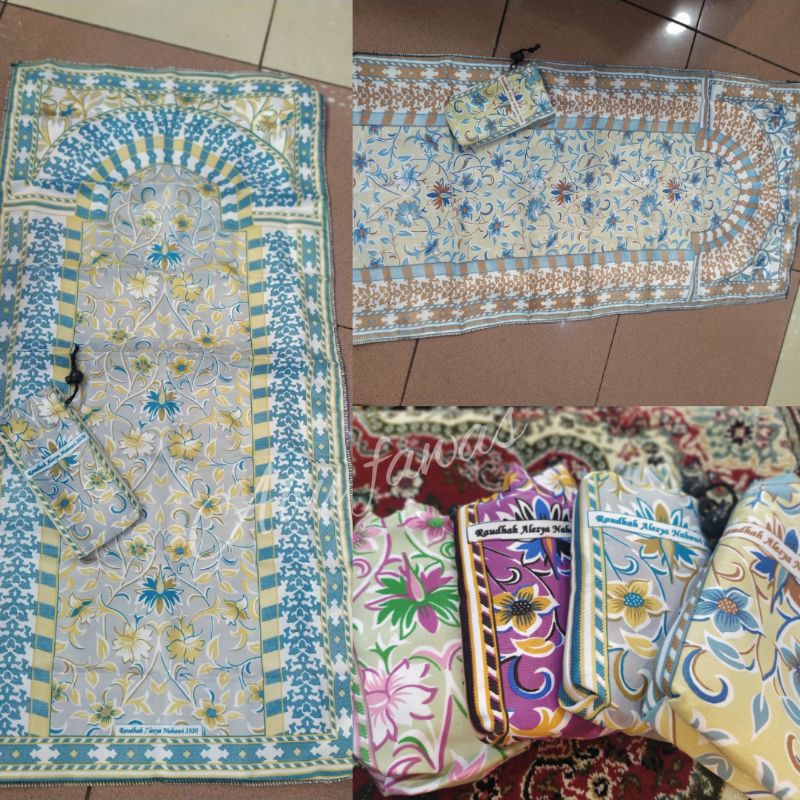 Jual sejadah traveling sablon / sejadah saku sablon | Shopee Indonesia
